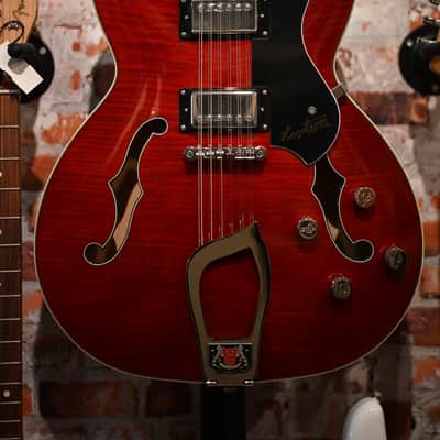 Hagstrom Viking DLX 12 string 2023 - Wild Cherry image 1