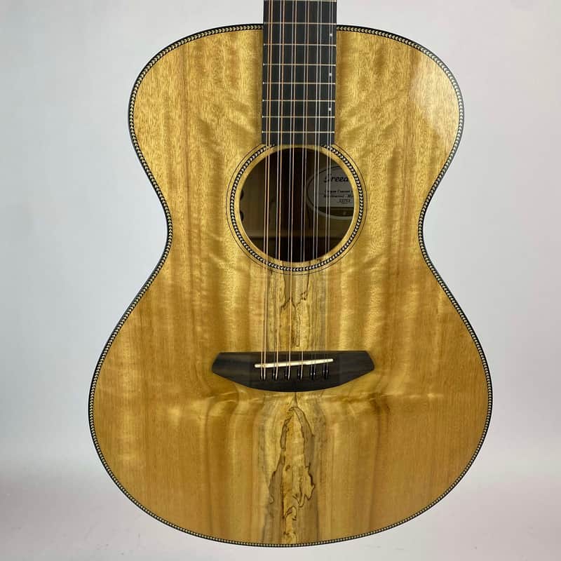 Breedlove 12-String - USA Hand Made Natural Figured Myrtle Wood Construction. Like new W/ OHSC image 1