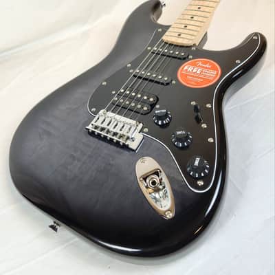 Squier Affinity Series Stratocaster FMT HSS, Maple FB, Black Burst image 5