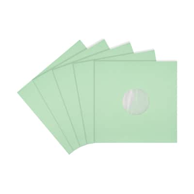 (100) 12" Mint Green Paper Plastic Record Heavyweight Polylined Inner Sleeves 12IAMG image 10