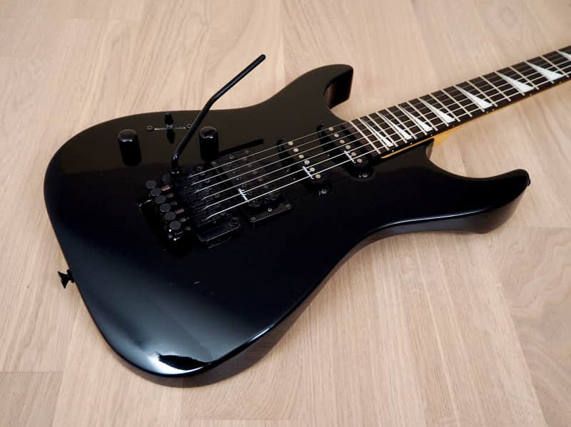 1980s Charvel by Jackson DK-065-SSH Custom Black Japan, Model 3