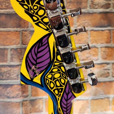 Fender Hand-Painted by Pamelina 2005 Custom Shop Masterbuilt Stratocaster Psychedelic w/ OHSC, CoA & Original Parts image 6
