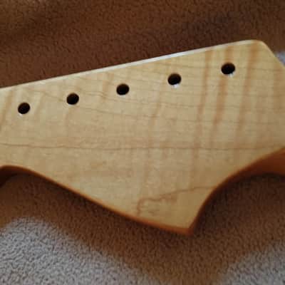 Stratocaster Body /neck project XGP /Japan Stratocaster 2020s - Black with binding image 7