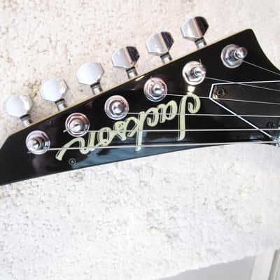 Jackson DR-3 Guitar, 1997, Japan, Blue Flame Maple Top, 24 Frets, Licensed Floyd Rose image 2