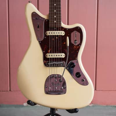 Fender Johnny Marr Signature Jaguar - 2017 - Olympic White - w/Custom Neck image 2