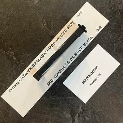 ORIGINAL Yamaha Replacement Black Key (CB032270) for CS70M, CS5, CS15, CS15D, CS20, CS20M, CS40M, DX9, DX21, DX27, DX27S, SK20, SK30, CP10, CP11, CE20, PS10, PS20, YK10, and more