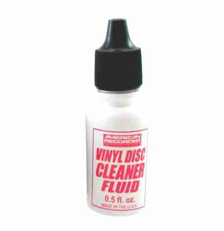 Vinyl Disc Cleaning Fluid - 1/2 ounce image 1