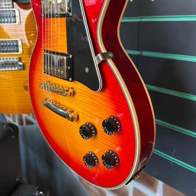 Epiphone Les Paul Custom Plus Heritage Cherry Sunburst 2006 Electric Guitar image 5