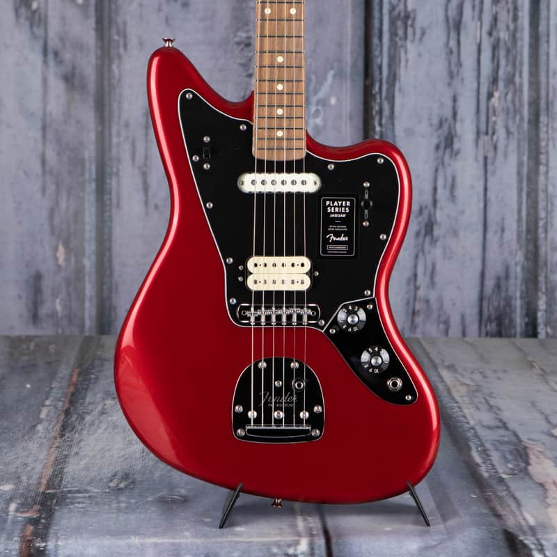 Fender Player Jaguar, Candy Apple Red image 1