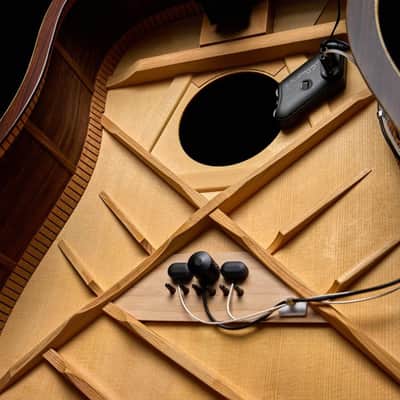 LR Baggs HiFi Duet Acoustic Guitar Pickup/Preamp System, Black image 8