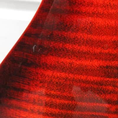 PRS SE Custom 24 2018 - Fire Red Burst Electric Guitar w/ Soft Case image 6