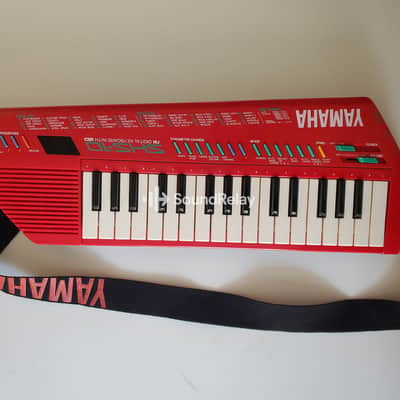 Yamaha SHS-10R Keytar – Red Version – Portable FM Synth – Printed Manual – Tested image 6