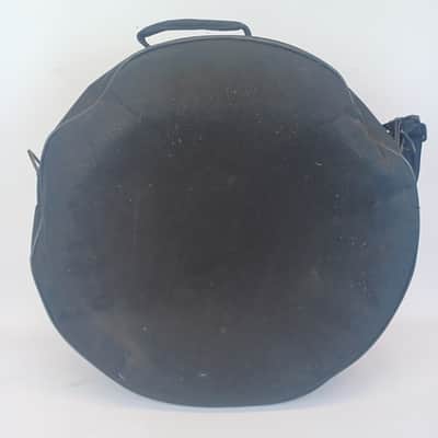 Remo 16"x3.5"Bahia Buffalo Bass Drum Pre-Tuned Black Earth Shell+Padded Case/Bag image 12