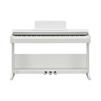 Yamaha Arius YDP-105 88-key Digital Piano with 3-pedal Unit and Bench (White) image 2