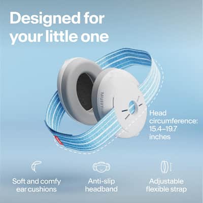 Alpine Hearing Protection Muffy Baby Protective Headphones Blue image 2