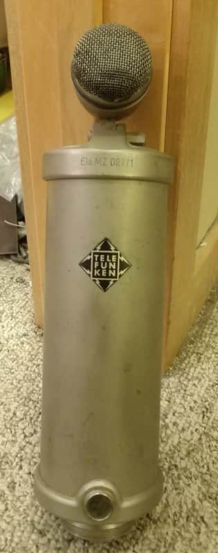 Very Rare 1930s Telefunken Neumann CMV3 Ela 027/1 Mic Microphone image 1