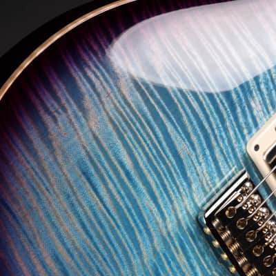 PRS Eddie's Guitars Wood Library DGT (David Grissom Trem)/Mahogany Neck - Aquableux Purple Burst image 21