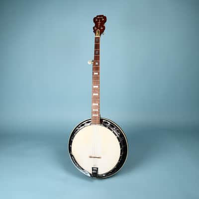 Alvarez Bow Tie Seahorse Deluxe 1970s Banjo - Maple image 2