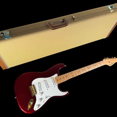 1997 Fender Stratocaster '54 Custom Shop Reissue ~ Candy Apple Red image 14