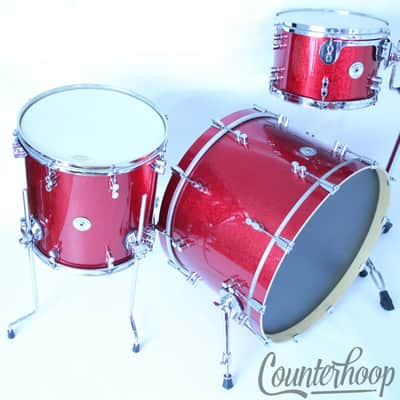 *DW/PDP American Vintage Drum Set 22x14,12x8,14x14"African Mahogany Pacific USA* image 3