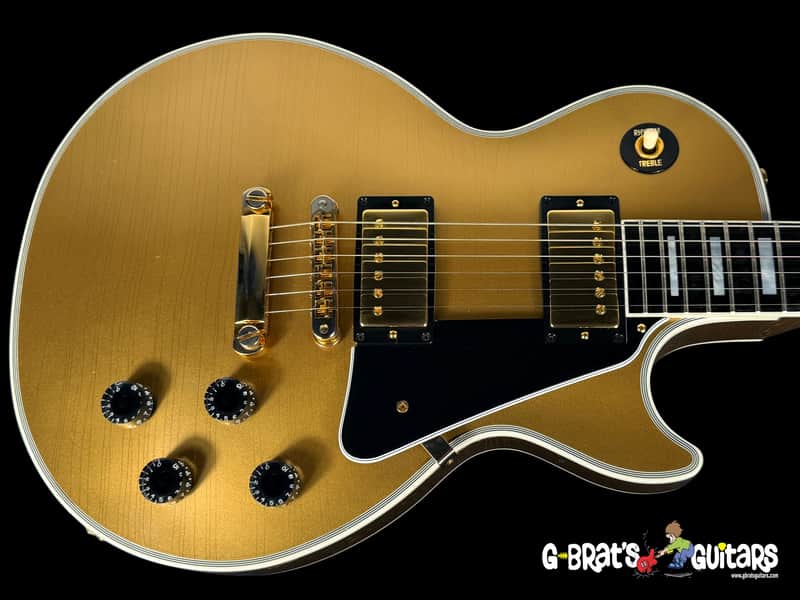 2024 Gibson Les Paul Custom Custom Shop Murphy Lab Ultra Light Aged ~ Double Gold image 1