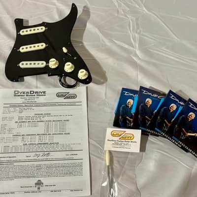 David Gilmour Signature Loaded Pickguard 2026 - Black Overdrive Custom Guitar image 5