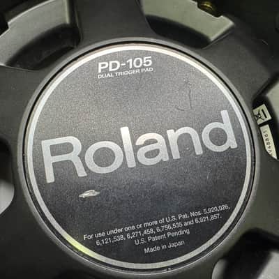 Roland PD-105 Dual Trigger 10” Mesh Head V-Drum Trigger Pad - Black - AV48861 image 8