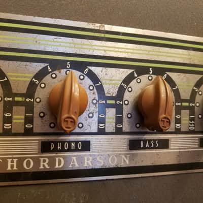 Thordarson Early T-31W25A 25 Watt Tube PA Amp 6L6 push pull T31W25A 31W25A 1946 - Grey wrinkled paint image 6