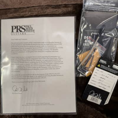 PRS Wood Library Willcutt Exclusive DGT Quilt Maple Charcoal Cherry Burst 10 Top (910) image 9