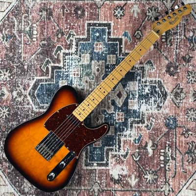 1996 Fender Standard Telecaster Vintage Sunburst MIM Made In Mexico 50th Anniversary Electric Guitar W/ Gigbag! image 3