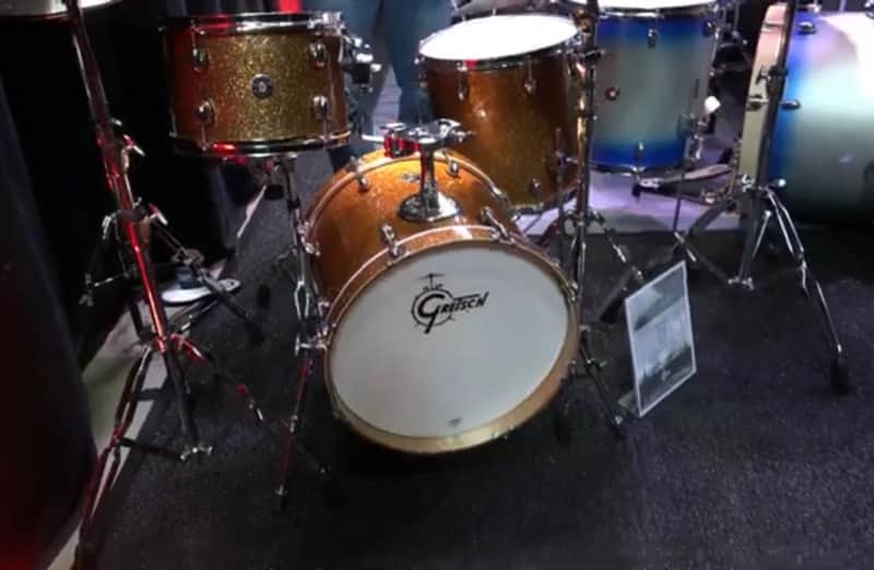 Gretsch Catalina Club 4 Piece Shell Pack Bronze Sparkle image 1