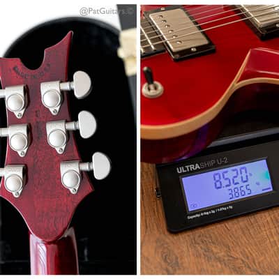 2008 Dean Custom Shop Soltero USA in Trans Red image 9