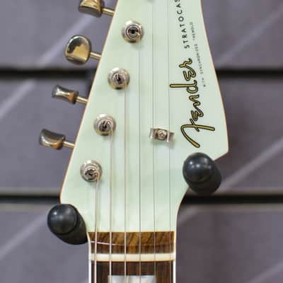 Fender Artist Kenny Wayne Shepherd Stratocaster Transparent Faded Sonic Blue Electric Guitar Case image 4