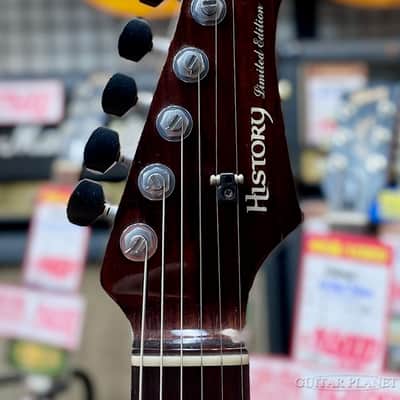 History Limited Edition AH-S50/FM 【Made In Japan】【CFS】【Heritage Wood】【Villex Passive Mid Booster】 2013 - TWB Twilight Burst image 12