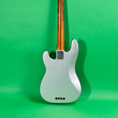 Fender Precision Bass 1956 - Sparkling Silver image 4