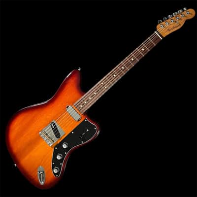Tone Bakery Jazzbird T with Warmoth Roasted Neck and Dimarzio Pickup - Tobacco Sunburst image 6