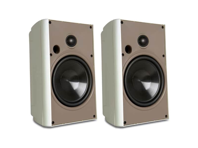 Proficient - AW525WHT - 5.25-Inch Indoor / Outdoor Speakers 4 ohm - White - PAIR image 1