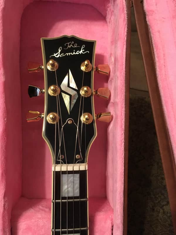 Samick Japan  Single Cutaway SCustom 1980's Tobacco Burst image 1