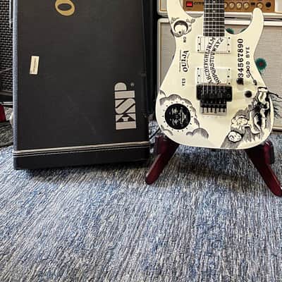 ESP Custom Shop Kirk Hammett KH-2 Ouija White image 1