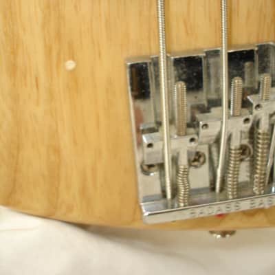 2007 Fender American Vintage '75 Jazz Bass, Rosewood Fingerboard, Natural image 6