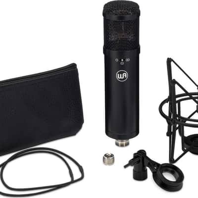 Warm Audio WA-47jr Large Diaphragm Condenser Microphone, Black image 7