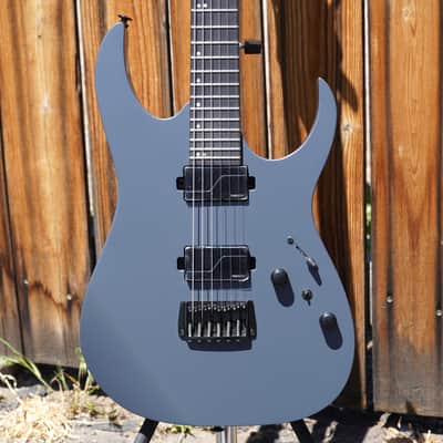 IBANEZ Prestige RGR5121RB GRF Grey Metallic Flat 6-String Electric Guitar w/ Hardshell Case image 1