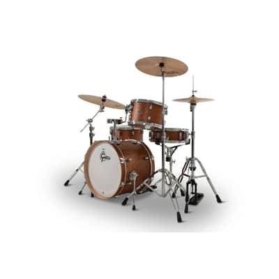 Gretsch CC2-J403 Catalina Club Satin Walnut Glaze - Drum Shell Set image 3