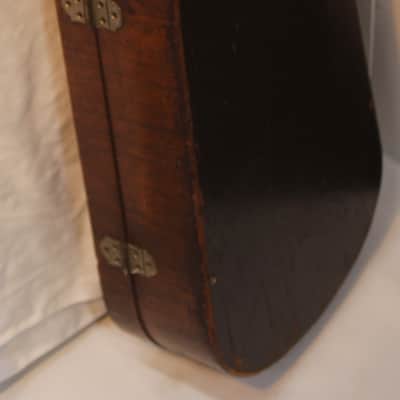 None vintage wood violin case early 1900s - Rosewood image 7