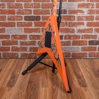 Jackson USA Custom Shop RR1 Rhoads Orange Tribal 2007 w/OHSC image 8