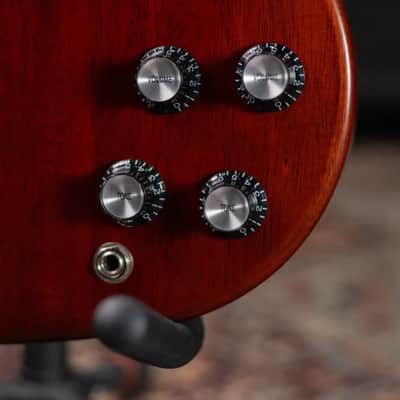 Gibson SG Standard '61 Faded Electric Guitar - Faded Vintage Cherry with Hardshell Case image 12