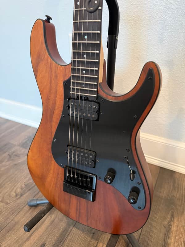 ESP LTD SN-1000 Evertune Koa 2024 - Present - Natural Satin image 1