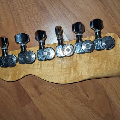 Fender Telecaster Deluxe Thin-line , Custom style with 2-Humbuckers, 2008 - Black, USA Fender logo Bigsby B-5, Schaller Roller Bridge, WARMOUTH RADIUS Neck, Sperzel staggered locking tuners, ships in Hard Shell case! image 11