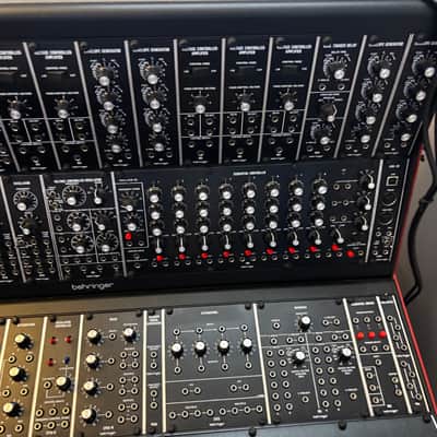 Behringer System 55 Complete Eurorack Modular Synthesizer 2021 - Present - Black image 10