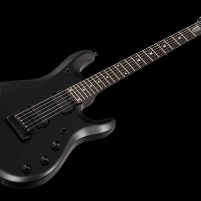 Music Man USA John Petrucci JP6 Piezo SBK - Stealth Black - JP Inlays image 17